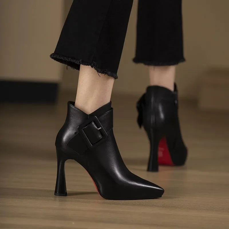 Isabel™ | Ankle Boots with Buckle