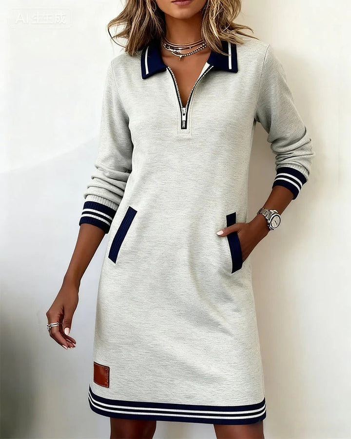 Jessica™ | Chic Long Sleeve Dress